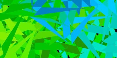 Light green, yellow background with triangles. vector