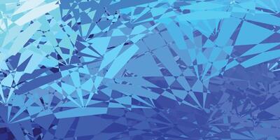 Light BLUE pattern with abstract shapes. vector