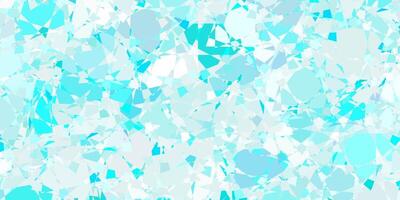 Light BLUE backdrop with triangles, lines. vector