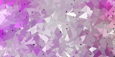 Light pink, green gradient polygon texture. vector