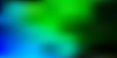 Light blue, green abstract blur layout. vector