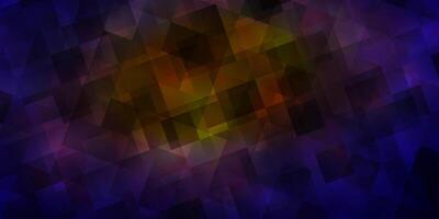 Dark Blue, Red pattern with polygonal style. vector