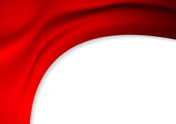 Red liquid material wave abstract background