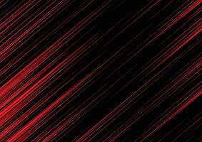 Abstract red line and black background for business card, cover, banner, flyer. illustration vector