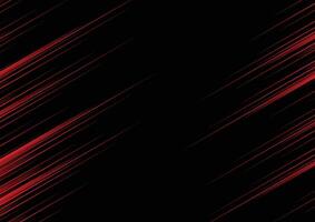 Abstract red line and black background for business card, cover, banner, flyer. illustration vector