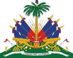 coat of arms of haiti vector