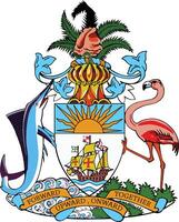 coat of arms of the bahamas vector