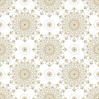 Beautiful floral pattern on white background. Design for background, wallpaper, ceramic, tile, embroidery vector