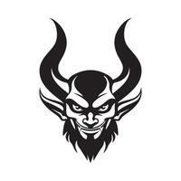 Devil Image Design, Logo, Art, Illustration Of a Devil vector