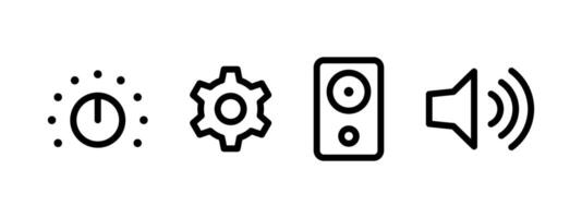 Volume control. scalable graphics vector