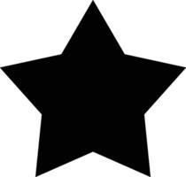 Star icon symbol image for rangking or rating reward vector