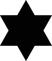 Star icon symbol image for rangking or rating reward vector