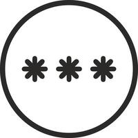 Star icon symbol image for rangking or rating reward vector