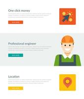 Website Headers or Promotion Banners Templates vector