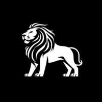 Lion - Minimalist and Flat Logo - illustration vector