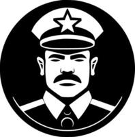 Military, Black and White illustration vector