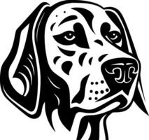 Dalmatian, Minimalist and Simple Silhouette - illustration vector