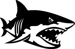 tiburón - alto calidad logo - ilustración ideal para camiseta gráfico vector