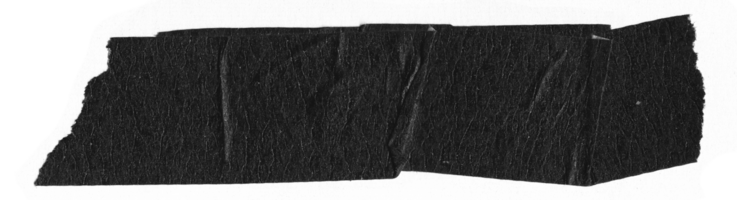 Klebstoff matt schwarz klebrig Band Objekt png