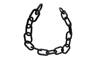 rusty 3d chain png