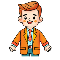 Man Businessman Cartoon png