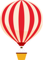 hot air balloon isolated on white illustration design for decorate png