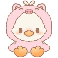 fofa Pato personagem png