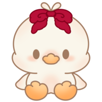 fofa Pato personagem png