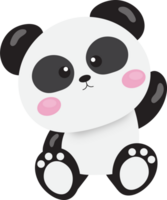 Cute panda . png