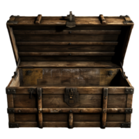 antiguo madera caja png