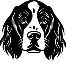 Dog - Minimalist and Flat Logo - illustration vector