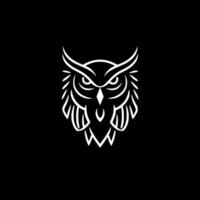 Owl - High Quality Logo - illustration ideal for T-shirt graphic vector