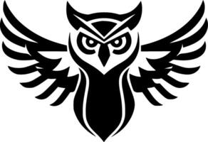 Owl - High Quality Logo - illustration ideal for T-shirt graphic vector