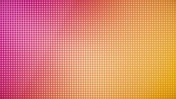 Colorful pink and orange color gradient halftone dots pattern background. This vibrant textured summer colors abstract background is full HD and a seamless loop. video