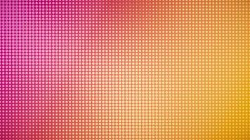 bunt Rosa und Orange Farbe Gradient Halbton Punkte Muster Hintergrund. diese beschwingt texturiert Sommer- Farben abstrakt Hintergrund ist voll hd und ein nahtlos Schleife. video