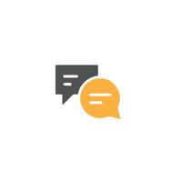 speech bubble icon , chat icon vector