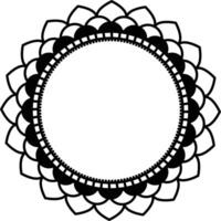 Beautiful Mandala art design. Decorative element that you can use in any design such as logo, background, frame, etc. vector