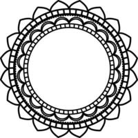 Beautiful Mandala art design. Decorative element that you can use in any design such as logo, background, frame, etc. vector