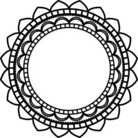 hermosa mandala Arte diseño. decorativo elemento ese usted lata utilizar en ninguna diseño tal como logo, fondo, marco, etc. vector