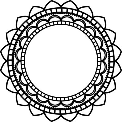 Beautiful Mandala art design. Decorative element that you can use in any design such as logo, background, frame, etc.