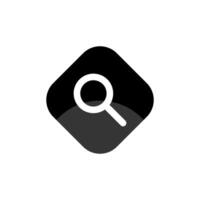 Search Icon Symbol. Premium Quality Isolated Magnifier Element In Trendy Style. Premium search icon vector