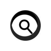 Search Icon Symbol. Premium Quality Isolated Magnifier Element In Trendy Style. Premium search icon vector