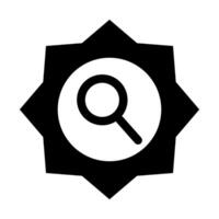 Search Icon Symbol. Premium Quality Isolated Magnifier Element In Trendy Style. Premium search icon vector