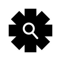 Search Icon Symbol. Premium Quality Isolated Magnifier Element In Trendy Style. Premium search icon vector