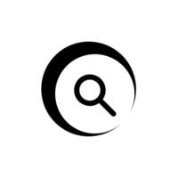 Search Icon Symbol. Premium Quality Isolated Magnifier Element In Trendy Style. Premium search icon vector