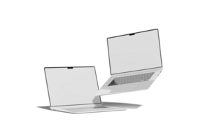 il computer portatile 3d modello png