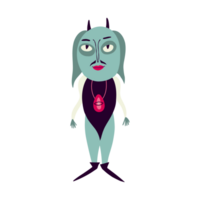 halloween griezelig monster png