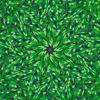 Colorful dynamic round mosaic background - circular design vector