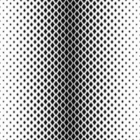 Monochrome rhombus shape pattern design background vector