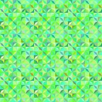 Green abstract seamless striped shape pattern - mosaic tile background design vector